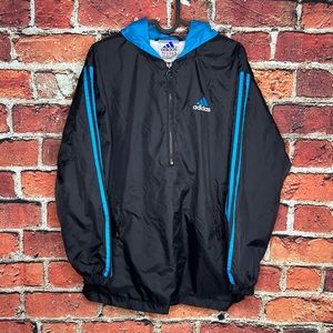 Adidas Vintage Light Windbreaker Hooded Jacket